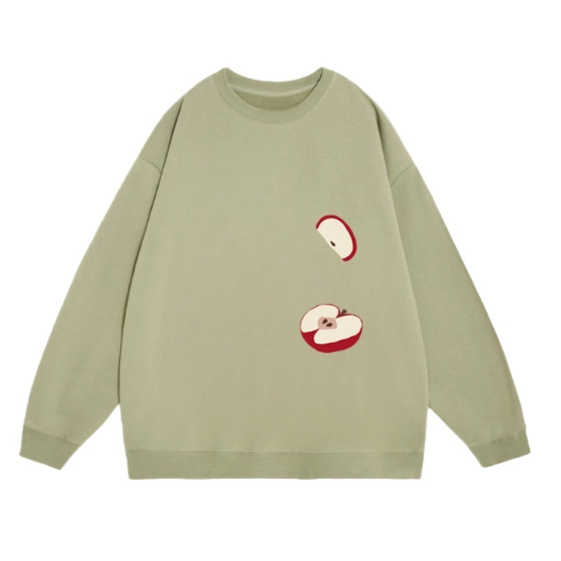 Moss Green Pullover Sweatshirt
