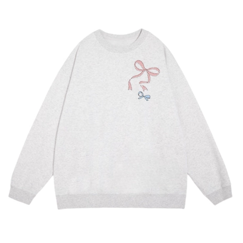 Light Gray Crew Neck Sweatshirt