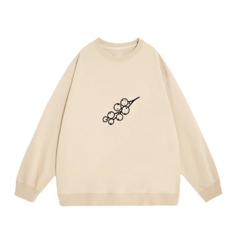 Khaki Crew Neck Sweatshirt